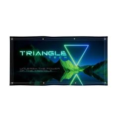3 Ft X 6 Ft Poly Poplin Fabric Banner