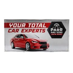 3 Ft X 6 Ft Super Poly Knit Fabric Banner