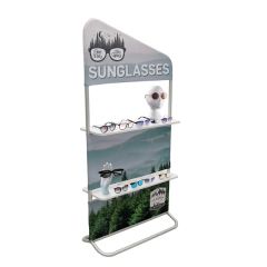3 Ft X 71 Inch Eurofit Evolution Two-Shelf Incline Wall