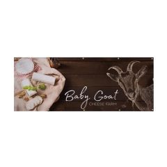 3 Ft X 8 Ft 10 Oz Vinyl Banner Single-Sided