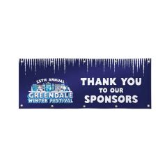 3 Ft X 8 Ft 18 Oz Vinyl Banner Single-Sided