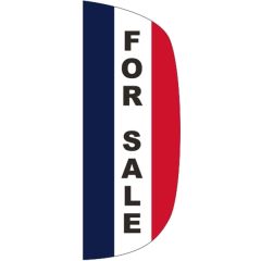 3 Ft X 8 Ft Message Flutter Flag - For Sale