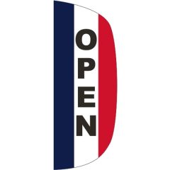 3 Ft X 8 Ft Message Flutter Flag - Open