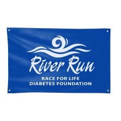 3' H X 5' W Fabric Banner (single Side Print)