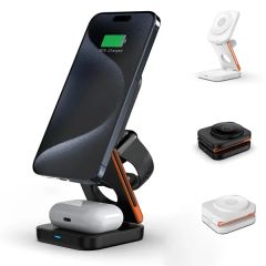 3-In-1 Foldable Wireless Charging Station
