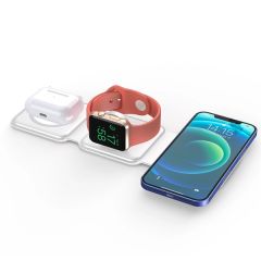 3 In 1 Magnetic Foldable Wireless Charging Station,