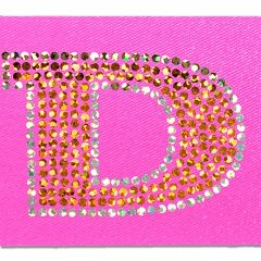 3 Inch Badge Satinch Ribbon - 100yd Roll - Sparkle