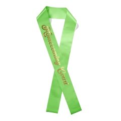 3 Inch Badge Satin Sash - 65 Inch Long - Brilliance