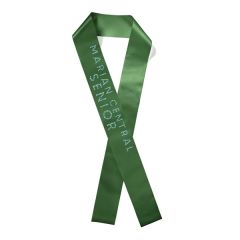 3 Inch Badge Satin Sash - 83 Inch Long - Sparkle