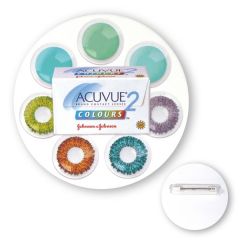 3 Inch  Round Poly Button