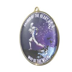 3 Inch Vibraprint Bright Finish Insert Medal