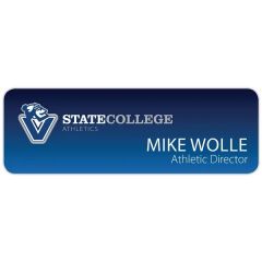 3 Inch  X 1 Inch  Tucson Plastic Name Badge