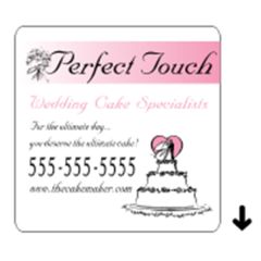 3 Inch X 3 Inch Square Roll Label