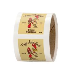 3 Inch X 3 Inch Square Roll Labels