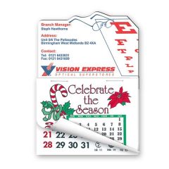 3 Inch  X 4 1/4 Inch  Calendar Magnet Eyeglass Shape