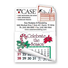 3 Inch  X 4 1/4 Inch  Calendar Magnet Toolbox Shape