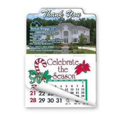 3 Inch  X 4 1/4 Inch  Calendar Pad Magnet Thank You