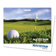3 Inch X 4 Inch Hard Card With Oval Cut Out