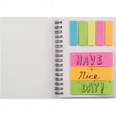 3 Inch X 4 Inch Peppi Spiral With Sticky Notes