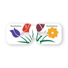 3 Inch  X 8 Inch  Square Style Mask