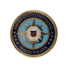 3 Inch Zinc 4 Colors 1 Side Challenge Coins