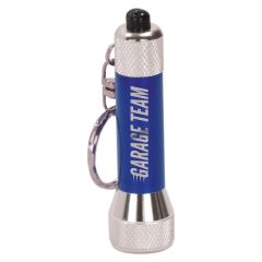 3-LED Laserable Flashlight With Keychain