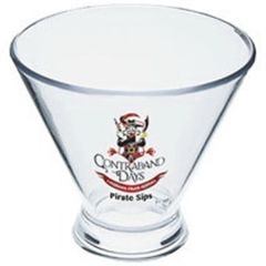 3 Oz Plastic Stemless Martini Sampler
