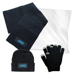 3 Piece Knit Set With Poly Bag