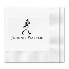 3-Ply White Beverage Promo Napkin, FSC Certified - High Line