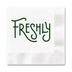 3-Ply White Dinner Napkin-1/4 Fold, FSC Certified-High Line