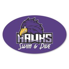 3 X 5 In Oval Repositionable Label