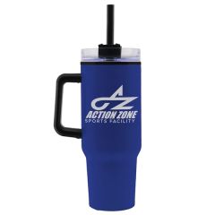 40 Oz Extra-Large Stainless-Steel Mug With Handle