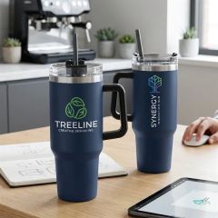 40 Oz Full Color Intrepid Stainless Steel Tumbler
