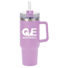 40 Oz Stainless Steel Vacuum Tumbler With Handle