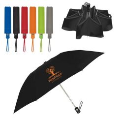 44 Inch  Automatic Inverted Umbrella With Wrist Strap