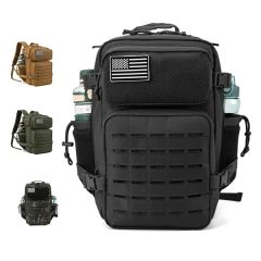 45L Military Tactical Backpack With Bottle Holder