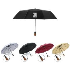 46 Inch Arc Automatic Open Folding Umbrella