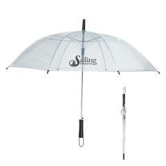 46 Inch Arc Clear Umbrella