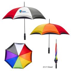 46 Inch Arc Rainbow Umbrella