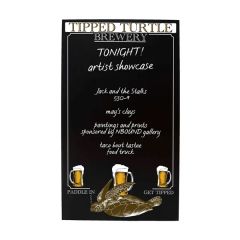 46 Inch Deluxe A-Frame Imprinted Chalkboard Insert