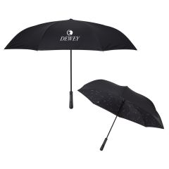 48 Inch Arc Rain Drops Inversion Umbrella