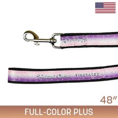 48 Inch Heavy Duty Sublimated Leash W/ Nickel-Plated Hardware