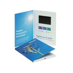 4.0 Inch Greeting Customized Video Mailer Video Memory