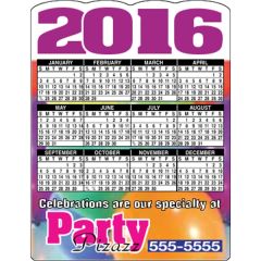 4.125 X 5.375 - Die-Cut Calendar Magnets