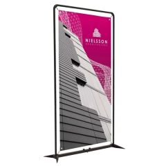 4.5 Ft Frameworx Banner Display Kit No-Curl Opaque Fabric