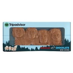 4.5 Oz Chocolate Molded Mount Rushmore