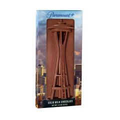 4.5 Oz Chocolate Molded Seattle Space Needle