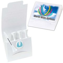 4-1 Golf Tee Packet - 3-1/4