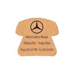 4.5 Inch X 5 Inch Phone Shape Cork Coasters