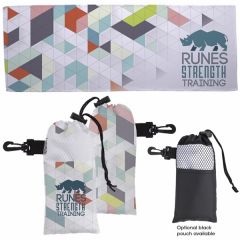 4 Color Cooling Towel In Pouch